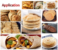 Four à pain pita, naan, roti, chauffé au gaz, de haute qualité, avec contrôle de la température, four rotatif à pain pita, four à gâteau au sésame