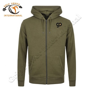 Sweatshirt à capuche pour hommes, pull décontracté avec poches kangourou, logo personnalisé brodé sur la poitrine gauche - Product Image 6