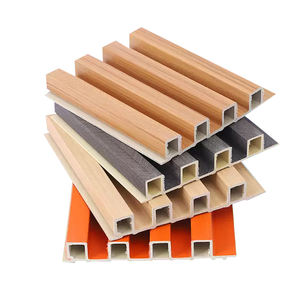 Pannello Murale Scanalato in WPC <span class=keywords><strong>3D</strong></span> in PVC Alternativa al <span class=keywords><strong>Legno</strong></span> <span class=keywords><strong>Pannelli</strong></span> in Plastica per Esterni/Uso Commerciale/Cucina/Palestra in Stile Rustico Cinese per Bambini - Product Image 4
