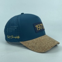 Gorra de Béisbol Transpirable con Corte Láser Perforado de 5 Paneles, Ajustable para Verano y Actividades al Aire Libre