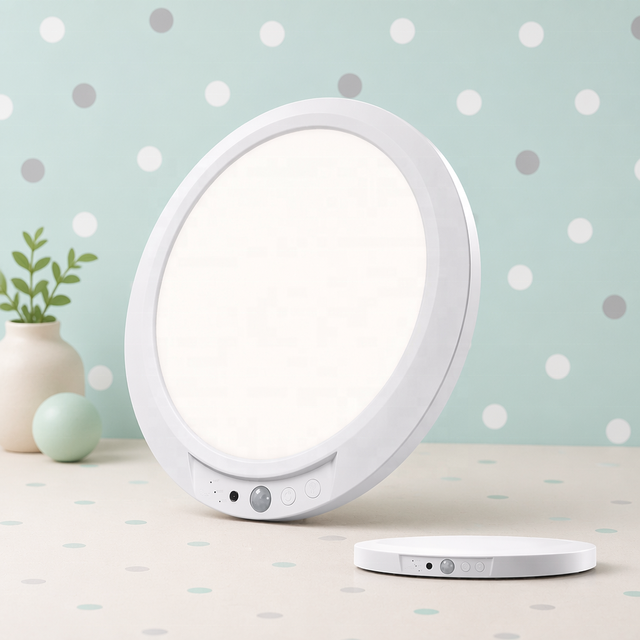 Modern Smart 3-Color Dimming Rechargeable Induction Ceiling Light 8000mAh Magnetic Wireless Ceiling Lamp Wall Light