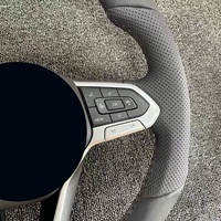 Volant en cuir pour VW MK8 Touareg Arteon Passat Amarok Polo GTI GTE pour R-Line ACC MODE