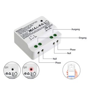 Mô-đun Công Tắc WiFi Thông Minh Tuya, 15A, Alexa Echo, Điều Khiển Giọng Nói Tại Nhà, App, Đèn Điều Khiển Từ Xa, Sản Phẩm Gia Dụng Thông Minh - Product Image 4