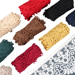 Romántico ganchillo francés encaje algodón nuevos diseños para boda accesorios de ropa Lolita decorativo hecho a mano encaje Stock encaje - Product Image 4