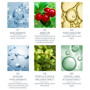 OEM Private Label Anti-Rugas Cuidados Com A Pele Soro Colágeno Peptídeos Glutationa para Levantamento Hidratante Suavização Linhas Finas - Product Image 6