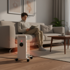 Nuevo Calentador <span class=keywords><strong>de</strong></span> Aceite 2026 / Radiador <span class=keywords><strong>de</strong></span> Aceite con Pantalla LED y Temporizador <span class=keywords><strong>de</strong></span> 24H - Product Image 2