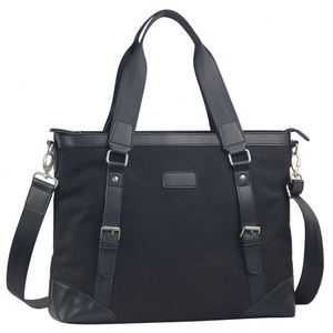 Bolsa de Lona Personalizada con Logotipo para Mujer, con Forro de Poliéster, Correa de Hombro Cruzada y Bolsillo para Portátil - Product Image 2