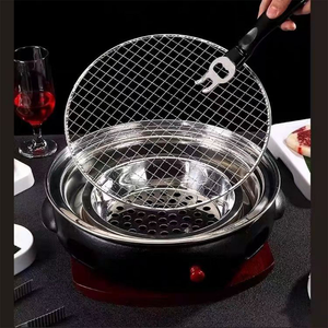 Direct Varied Round Sizes Steel BBQ <b>Grill</b> <b>Mesh</b> Even Stainless Steel Wire BBQ <b>Grill</b> Net Expanded <b>Mesh</b> Cuttable Barbecue <b>Grill</b> - Product Image 2