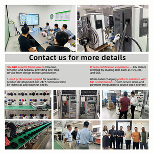 Chargeur AC double pistolet <span class=keywords><strong>de</strong></span> type 2 22 kW, station <span class=keywords><strong>de</strong></span> <span class=keywords><strong>recharge</strong></span> commerciale pour véhicules électriques avec protocole OCPP - Product Image 5