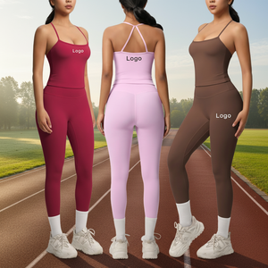 3006 TEV – Nouvelle collection <span class=keywords><strong>de</strong></span> vêtements <span class=keywords><strong>de</strong></span> sport pour femme : haut <span class=keywords><strong>de</strong></span> gamme, séchage rapide, confort optimal, idéal pour le yoga et la course <span class=keywords><strong>à</strong></span> pied, avec blocs <span class=keywords><strong>de</strong></span> couleur sans coutures - Product Image 1