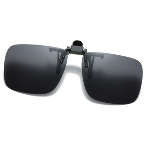 Lunettes de soleil unisexes <span class=keywords><strong>pour</strong></span> hommes et femmes, verres jaunes, conduite en plein air, clip <span class=keywords><strong>pour</strong></span> myopes - Product Image 2