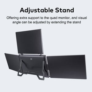 Monitor Portátil Plegable de 14 Pulgadas, Tendencia 2025, Extensor de Monitor Cuádruple, 1 Cable para 3 Pantallas, Puertos Tipo-C para Windows y MacOS - Product Image 5