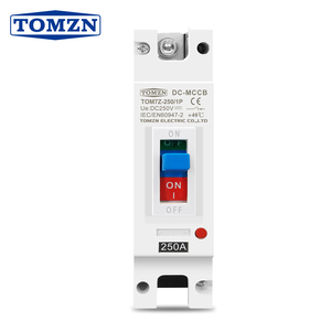 TOMZN 1P DC 250V DC Solar Kompakt leistungs schalter MCCB Überlast schutz Schalters chutz für Solar Photovoltaik PV - Product Image 1