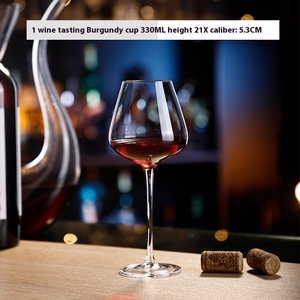 Fabricants de tasses en verre à <span class=keywords><strong>vin</strong></span> en cristal de luxe rouge bourgogne avec gobelet de raisin de <span class=keywords><strong>Bordeaux</strong></span> à longue tige et grand ventre pour cocktail - Product Image 6