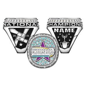 Champions Souvenir Anillos de fútbol personalizados para jóvenes - Product Image 2