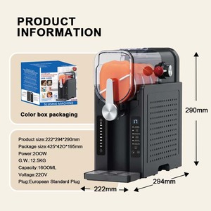 Machine électrique à <span class=keywords><strong>glace</strong></span> Slushie Auto-Clean Cocktails congelés et crème glacée pour les fêtes d'été Vente en gros Home Slushi Maker - Product Image 3