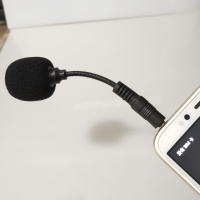 Microphone à condensateur filaire mini TS/TRS/TRRS Plug-and-Play pour le gaming, compatible avec téléphone portable, haut-parleur, tablette