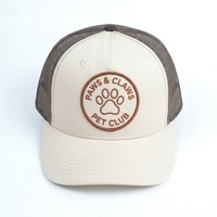 Gorra Trucker Unisex Impermeable de 5 Paneles con Diseño OEM Personalizado, Deportiva, Formal, de Moda, de Alta Calidad, con Logotipo Bordado en Aplique de Nailon