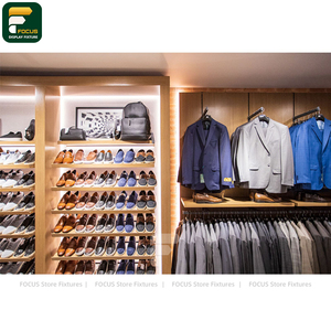 Modern Luxury Fashion Boutique Apparel Rack <b>Wall</b> Shelf Cabinet Cashwrap Counter - Product Image 4