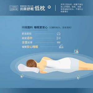 Almohada Dohia de Algodón Puro, Rectangular, Firmeza Media, para Niños, Blanca, para Uso Doméstico, Cómoda para Dormir - Product Image 4