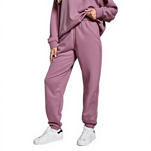 Survêtement zippé personnalisé pour femmes, ensemble de survêtement 320 g/m² pour marques de streetwear américaines, faible MOQ. - Product Image 2