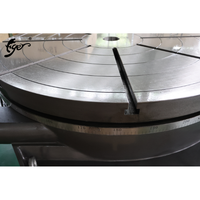 Table rotative horizontale de grande taille 1250 mm, table d'indexage manuelle, accessoire pour machine-outil de fraisage