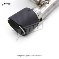 Sistema de Escape Catback Boska con Válvula de Control para Dodge Charger 2012-2019, Acero Inoxidable de 1.5mm de Grosor, Silenciador Deportivo de Alto Rendimiento
