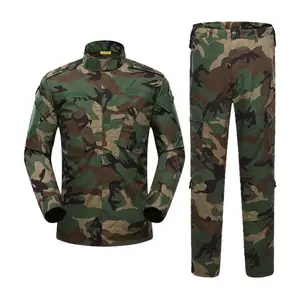 Yuda individuelle Arbeitskleidung Jackette Outdoor Jagd Ripstop Tarn amerikanische Uniform 65/35 Tc Kampf Tarnanzug taktische Uniform