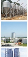 Silo Agricolo Zincato a Caldo, Silo per Mangimi, Produttore Cinese di Silos per Cereali, Silo per Cereali da 20.000 Tonnellate