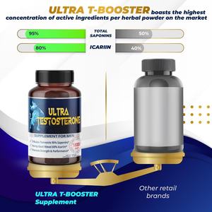 Tribulus Terrestris Horny Goat Weed 80% Icariin Capsules <span class=keywords><strong>Natural</strong></span> Male Vitality Strength <span class=keywords><strong>Endurance</strong></span> Enhancer Energy Booster - Product Image 2