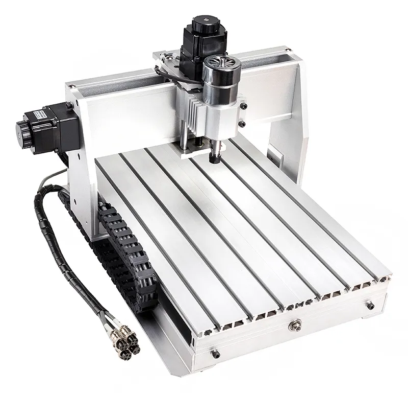 Mini Smart desktop 3040 3 eixo 3d cnc router máquina de gravura para a madeira, MDF, metal, alumínio