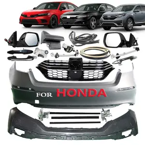 OEM Japon Systèmes de carrosserie automobile Pare-chocs avant arrière en plastique pour Honda Civic City Crv Accord Fit HRV Pièces de rechange