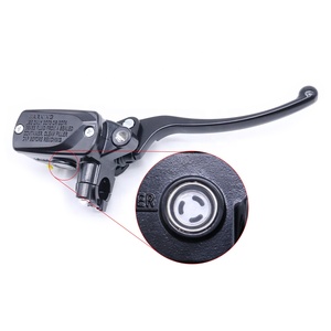 Accessoires de <span class=keywords><strong>moto</strong></span> à usage général en alliage d'aluminium Trou de montage 22mm Leviers de frein gauche et droit d'embrayage de <span class=keywords><strong>guidon</strong></span> - Product Image 4