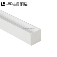 ALP162 Profilés pour bande LED encastrés ou en saillie avec couvercle diffuseur en PC pour montage suspendu ou en saillie