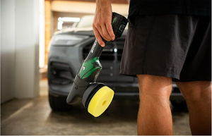 S2 Kabelloser Auto-Polierer Dual-Action 6-Stufen Einstellbar 8mm Orbit mit 2 Stück 5,0Ah 12V Akkus 2000-5000 U/min - Product Image 4