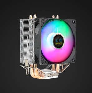 Ventilador RGB para CPU, Enfriador de Aire para PC, Disipador de Calor, Radiador, Ventilador RGB para CPU, Enfriamiento por Aire - Product Image 3