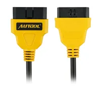 AUTOOL Adaptador OBD de 16 Pines para Automóviles, Cable de Extensión OBD2 para Launchs X431, Cable de Extensión OBD 2 II para Bolsas de Aire de Automóviles
