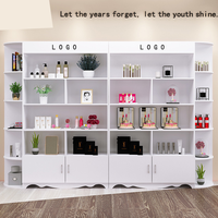 Vitrines de présentation de cosmétiques, salon de beauté, salon de coiffure, magasin pour mères et bébés, étagère de présentation de produits, étagère de présentation personnalisée