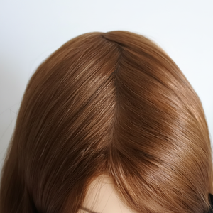 Perruque en cheveux humains avec base en silicone de qualité médicale pour l'<span class=keywords><strong>alopécie</strong></span>, perruque à base de ventouse antidérapante pour femmes - Product Image 2