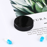 Fabricant de PET noir Rowan lumière Maca vitamine comprimé bouteille d'emballage 400ml capsule haut de gamme grand diamètre de bouche médecine
