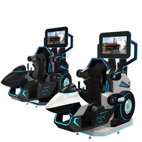 Simulador de vuelo de 360 grados, avión VR, trueno, vuelo, carreras, juego de disparos, helicóptero, parque de atracciones 9D a la venta
