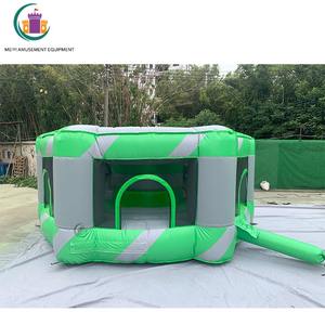 Petit jeu de taupe gonflable en PVC de 4.3m pour 7 personnes jeu de jardin ou de fête populaire avec ventilateur intégré - Product Image 3