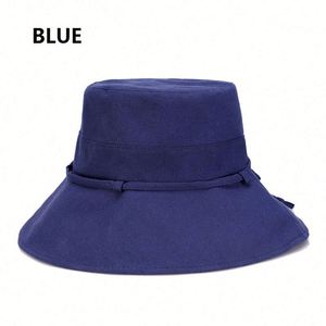 Sombrero de Pescador Plegable para Mujer, Protección UV UPF 50+, Ala Ancha, para Playa, Viajes, Uso Diario, Verano 2018 - Product Image 2