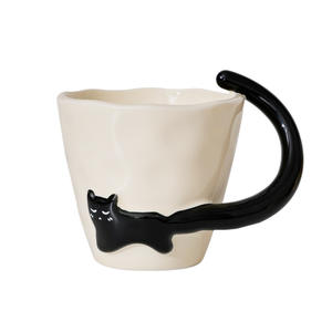 <span class=keywords><strong>Mug</strong></span> à café de style minimaliste avec une valeur esthétique élevée, tasse à petit-déjeuner mignonne, souvenir <span class=keywords><strong>personnalisé</strong></span> en céramique, tasse à boire amusante et originale - Product Image 6