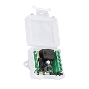 Dc 9-24V chậm trễ học tập điều khiển tự khóa chậm trễ cổng nhà để xe chuyển đổi <span class=keywords><strong>RF</strong></span> điều khiển từ xa mô-đun - Product Image 5