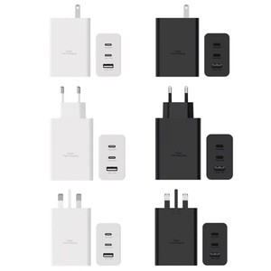 <span class=keywords><strong>Chargeur</strong></span> mural USB-C GaN <span class=keywords><strong>45W</strong></span> 65W à 3 ports, super rapide, pour <span class=keywords><strong>Samsung</strong></span> Galaxy S21 <span class=keywords><strong>S22</strong></span> S24 Ultra (UE, États-Unis, Royaume-Uni) - Product Image 1