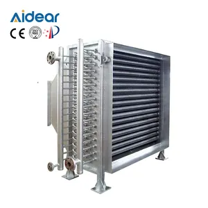 Aidear High frequency Welding spiral fin tube for boiler economizer