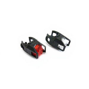 K Star Super Bright White & Red <b>LED</b> Decoration <b>Light</b> with <b>Battery</b> <b>Power</b> for Universal Bicycle Parts - Product Image 1