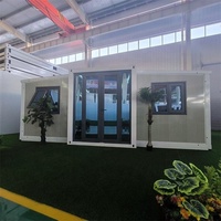 Pas cher 20Ft Chambre 2 3 Chambre Hôtel Vivre Mini Maisons Préfabriquées Pliables Maisons Conteneur Extensible Préfabriquées