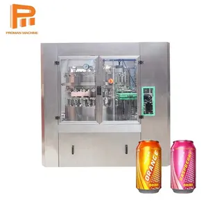 공장 가격 캔 충전 라인 기계 탄산 음료 가격